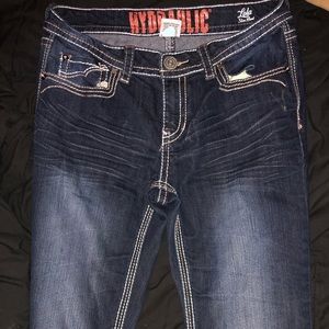 HYDRAULIC DARK WASH JEANS SIZE 11/12